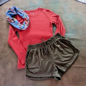 Scarf Cotton Floral Square